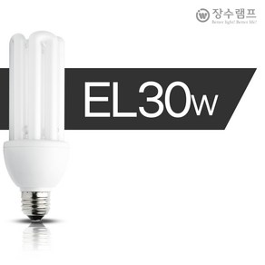 장수램프 EL 30W, 주광색(하얀빛), 1개, 주광색