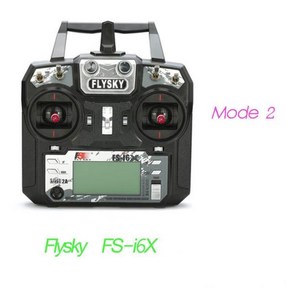 FLYSKY FS-i6X I6X AFHDS 2A RC 송신기 X6B IA6B IA10B 수신기 10CH 2.4GHz Aaiplane 헬리콥터 FPV 레이싱, 06 FSi6X No Receive, 한개옵션1