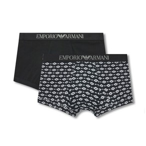 매장정품 엠포리오 아르마니 언더웨어 EMPORIO ARMANI UNDERWEAR 클래식 코튼 사각 드로즈 (0814112003-004) 1491414