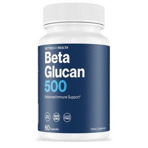 Bette Way Health Beta Glucan 베타글루칸 500mg 60정, 1개