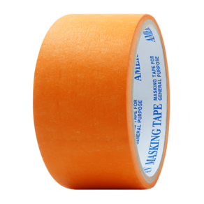 [당일발송] 마스킹테이프 8컬러 컬러아이보리 12mm 15mm 24mm 48mm X 40M, 48mm x 10M, 오렌지, 1개