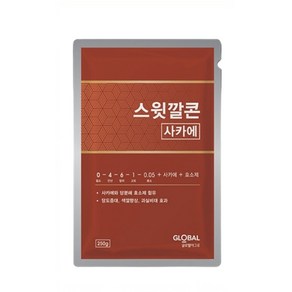 농사친구 스윗깔콘 250g 사카에 효소 당도증가제, 3개