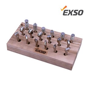 EXSO 엑소 가죽 공예 인두기 EXL-290용 인두팁 EXL-18, CR-15, 1개