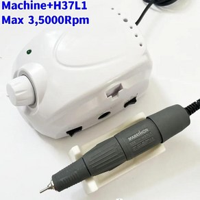 호환 마라톤 챔피언-3 컨트롤 박스 65W SDE H37LN 45000RPM H37L1 핸들 전기 네일 드릴 연마 매니큐어 기계, Maathon H37L1, 1개