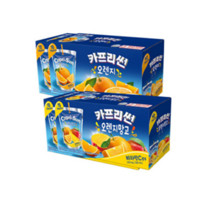 카프리썬 오렌지 20개+오렌지망고 20개, 200ml, 40개