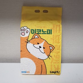 두부랑 캣츠 가는입자 오리지날 고양이모래, 2.6kg, 2개