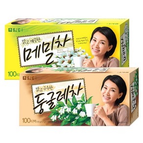 담터 메밀차 100T+담터 둥굴레 100T, 120g, 2개