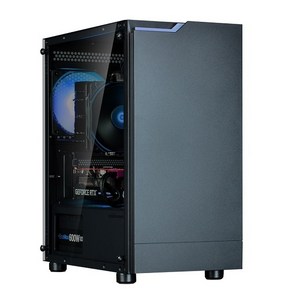 [잘만] T4 PLUS 블랙 강화유리 미들타워 PC케이스 RGB 팬, 1개, 선택1