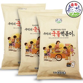 송학 추억의 국물 떡볶이 373g, 3개