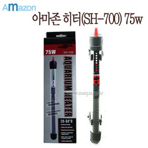 아쿠아테크 아쿠아리움 히터 75W SH-700, 1개