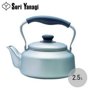 소리야나기 SORIYANAGI 스테인레스 주전자 2.5L 무광유광 인덕션 사용가능, 1개, 무광