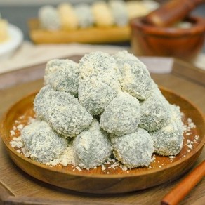 미미의 밥상 쫄깃하고 부드러운 동부 쑥인절미 1kg(20gx50개입)/벌크포장, 50개, 1kg