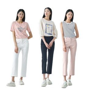 [지센] 여성 스판 핀턱 부츠컷 팬츠 LSPTO353_3컬러
