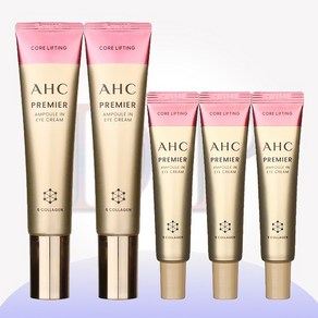 AHC 시즌12 프리미어 앰플 인 아이크림 코어리프팅 40ml 2개+12ml 3개, 1개