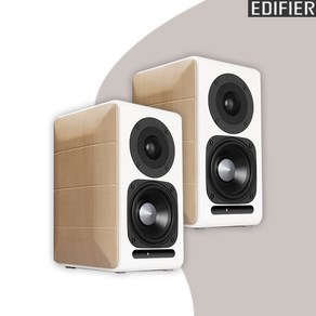 Edifie 에디파이어 블루투스 스피커 S880 액티브 스피커 HIFI 고품질 사운드 홈시어터 고습스러운 음질, 화이트