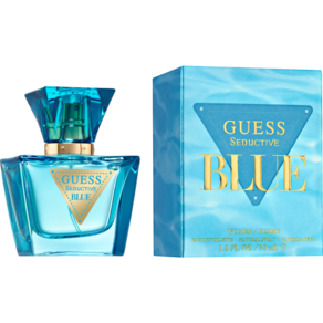 게스 Guess 시덕티브 블루 우먼 오 드 뚜왈렛 30ml, 1개