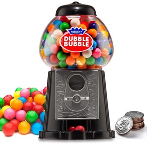 Dubble Bubble Gumball Machine Black 더블버블 검볼 머신 블랙 560g, 1개