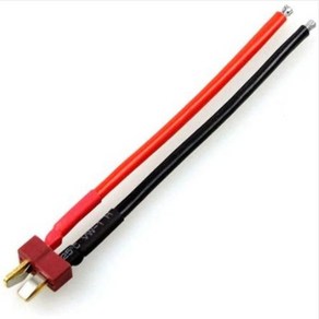 당일발송 Deans Male Cable 10cm/14AWG Silicone Wie, 1개