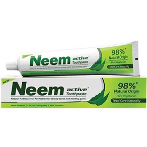 인도 님 치약 200g Neem active 98% toothpaste 천연허브치약 세트