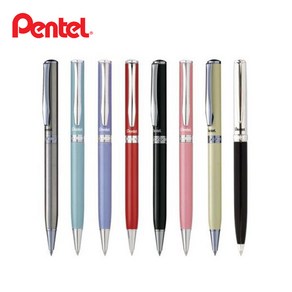 Pentel 펜텔 Steling 스털링 겔펜 0.7mm (K600 K611 K630), 블랙+실버(K630A-LR7A)