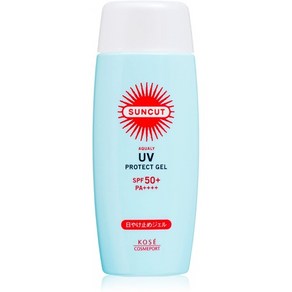 일본직발송 6. 선컷 KOSE 코세 썬컷 선크림 젤 50 무향료 100g SPF50 PA B00SCKQOW8, One Size_One Colo, 1개