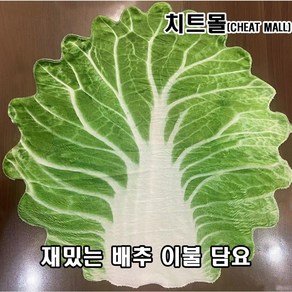 치트몰 재밌는 배추 이불 담요