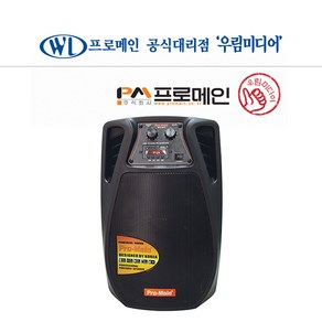 충전식이동형앰프 MPS-80FCII 행사용 무선마이크포함 250W 매장용 학원용 / MP3 플레이어 블루투스