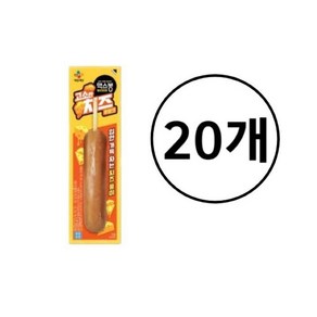 CJ 맥스봉 고소한 치즈후랑크, 20개, 65g