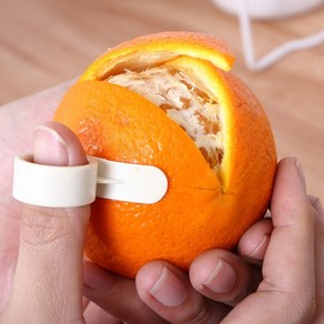 [오소사소] 손을 다치지 않게 간편한 오렌지 껍질까기 칼 5P, 5개
