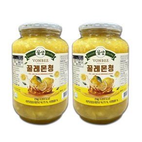 본비 레몬청 2kg x 2세트, 1개입, 2개