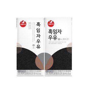 서울우유 흑임자우유(소)190ml 24입 (유통기한:6개월). x 1개(1BOX), 190ml