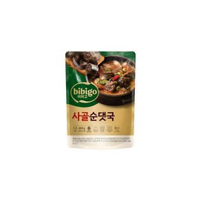 CJ 비비고 사골순댓국, 12개, 460g