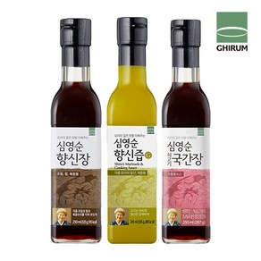 심영순 향신양념 BEST 세트(향신장 향신즙G 국간장), 1세트, 250ml