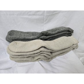 울 양말 울양말 겨울양말 겨울군화양말 미군워커양말 Outdoo wool socks MADE IN USA, 1개, 옅은샌드색상