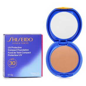 시세이도 - UV 프로텍티브 콤팩트 파운데이션 SPF 30 (케이스+리필) 12g/0.42oz, 1개, # SP40 미디엄 오커