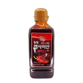 동원 캡사이신 매운맛소스550g, 1개, 550g