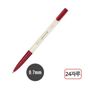 동아)스피디볼(0.7mm/적색/24개입), 상세페이지 참조, 24개