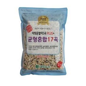 대한농산 싹틔운 발아3곡 플러스 균형혼합 17곡, 2kg, 1개