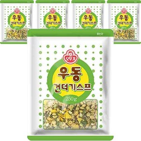 오뚜기 우동 건더기 스프, 250g, 5개