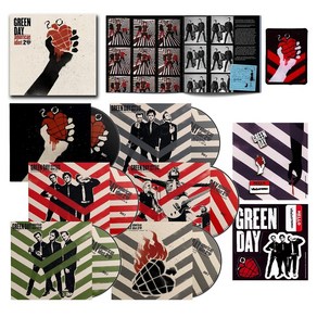 그린데이 CD + Blu-ay Ameican Idiot 20주년 디럭스 GREEN DAY, 블루레이