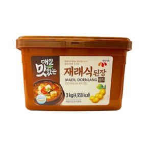 매일식품 매일 맛있는 재래식 된장, 3kg, 2개