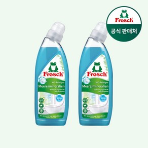 [매일 배송] 프로쉬 독일 변기 세정제 미네랄 750ml 단품 변기 클리너, 2개