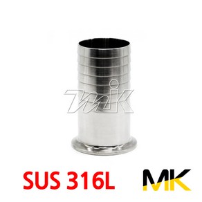 쎄니타리 호스커플링 1페럴 - Sanitary Hose Coupling 1Ferrule (SUS316L) (14758) 1S