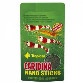 TROPICAL 카리디나 나노 스틱 새우전용사료 10g, 단품