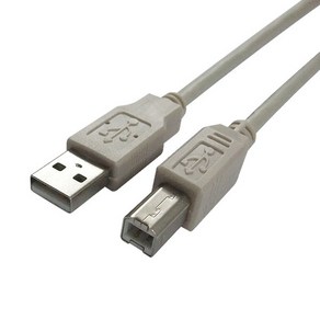 연승샵 USB2.0 AM(수)-BM(수) 케이블 1.8M 3M 5M 프린터 외장하드용 케이블, 2개