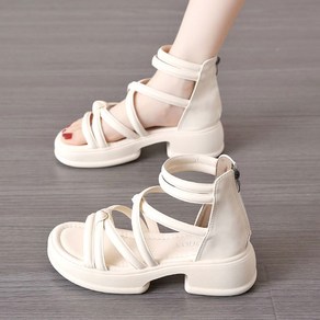 Moden Fashion 여성 미끄럼방지 스트랩 샌들 플랫 슬리퍼