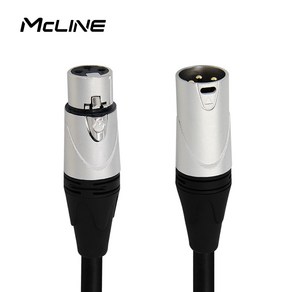 맥라인 캐논 XLR to XLR MF 연장 케이블 10m MC-HA16, 1개
