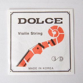 돌체 바이올린현 낱줄 3번(D) 국산 바이올린줄 스트링 DOLCE