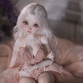 구체관절인형 29cm 메이크업 풀세트 구관 드레스 1/6 USB BJD Mianmain 26cm, 인형바디(메이크업 포함), 1개