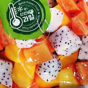 설앤쿡 산지에서 수확하고 급속냉동한 냉동 과일믹스3종 1kg